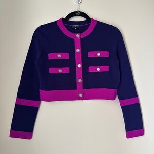 CHANEL Cropped Cashmere Cardigan